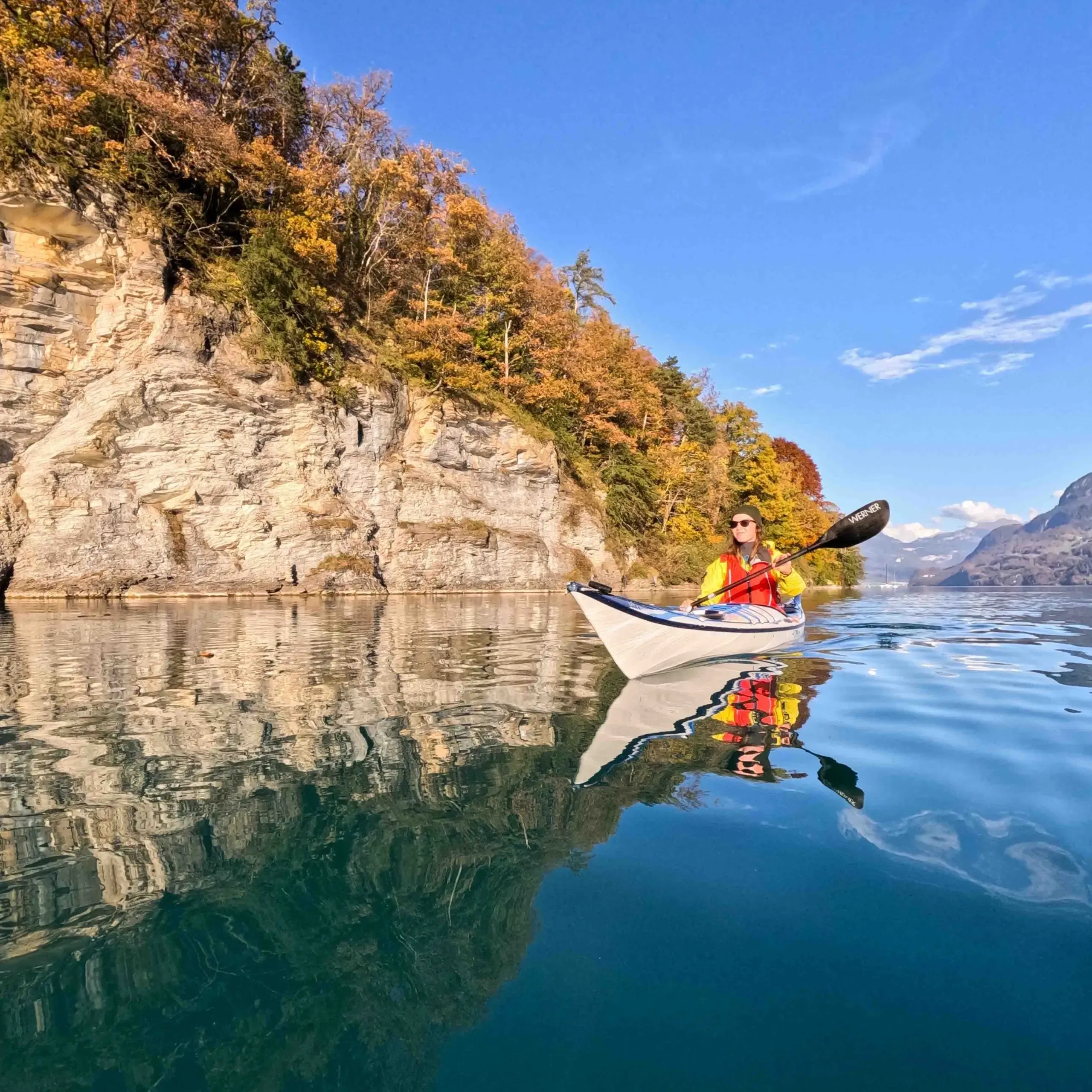 Hightide Kayak School Lake Brienz In Autumn